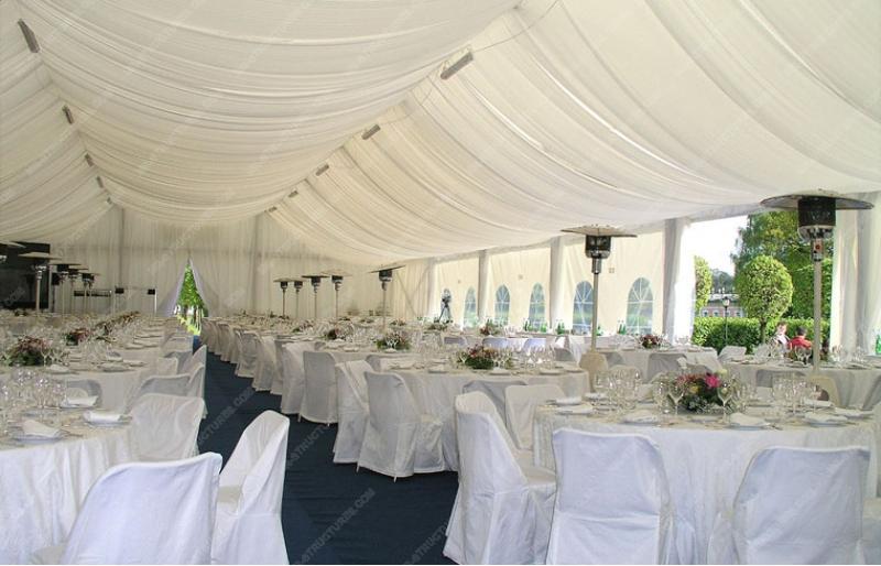 Wedding tent for 500