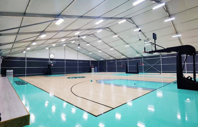 Immerse Yourself in the Outdoors: Elevate Your Basketball Experience with Our Court-Ready Tent!